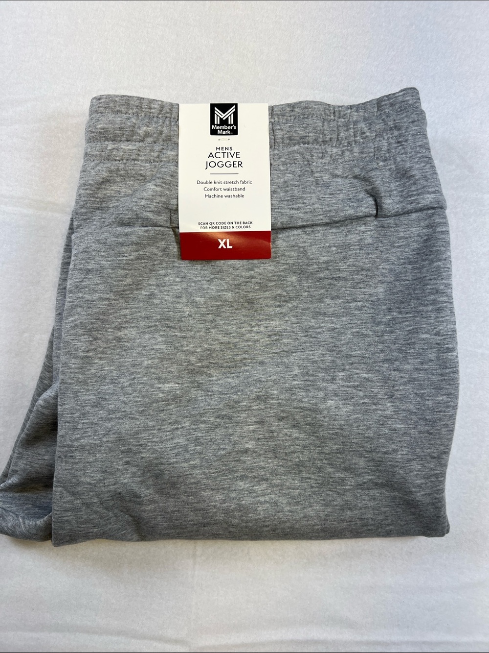 Member's Mark Men's Active Jogger Sweatpants - Gray